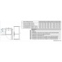 Bosch Serie 4 KGV362LEAS frigorifero con congelatore Libera installazione 308 L E Acciaio inossidabile (KGV362LEAS)