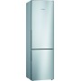Bosch Serie 4 KGV39VLEAS frigorifero con congelatore Libera installazione 343 L E Acciaio inossidabile (KGV39VLEAS)