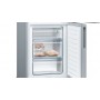 Bosch Serie 4 KGV39VLEAS frigorifero con congelatore Libera installazione 343 L E Acciaio inossidabile (KGV39VLEAS)