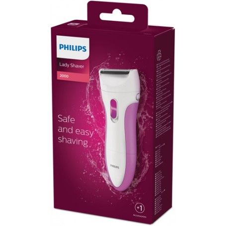 Philips SatinShave Essential rasoio elettrico Wet & Dry per gambe (HP6341/00)
