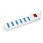 Redline RDL5920 prolunghe e multiple 1,5 m 6 presa(e) AC Interno Bianco (RDL5920)