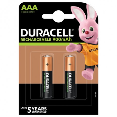 Duracell DU76 batteria per uso domestico Batteria ricaricabile Mini Stilo AAA Nichel-Metallo Idruro (NiMH) (DU76)