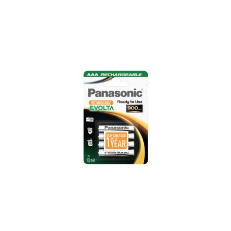 Panasonic 900mAh NiMh AAA Nichel-Metallo Idruro (NiMH) (C307113)