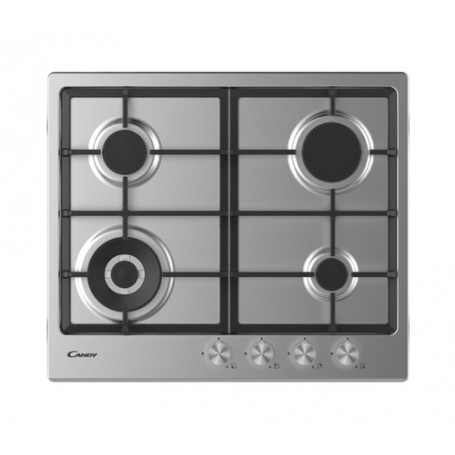 Candy CHG6BF4WPX Acciaio inossidabile Da incasso 60 cm Gas 4 Fornello(i) (33802028)