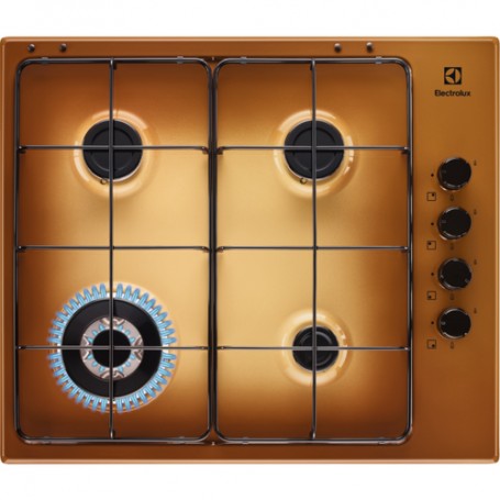 Electrolux EGS6414T piano cottura Ottone Da incasso Gas 4 Fornello(i) (949640599)