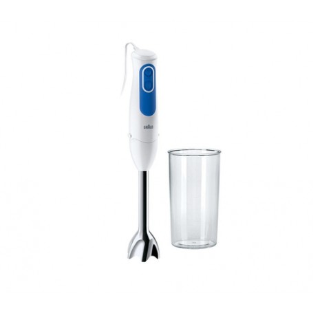 Braun MQ 3000 WH Smoothie+ 0,6 L Frullatore ad immersione 700 W Blu, Bianco (0X22111186)