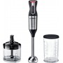Bosch MS6CM6120 frullatore 0,6 L Frullatore ad immersione 1000 W Argento, Bianco (MS6CM6120)