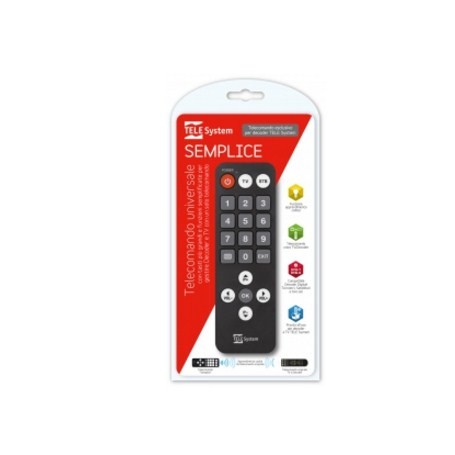 TELE System 58040112 telecomando TV Pulsanti (58040112)