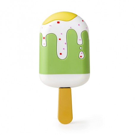 Celly Ice Lolly batteria portatile Ioni di Litio 2600 mAh Verde, Bianco, Giallo (PBICE2600GN)