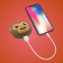 Celly MONKEY 2200 [EMOJI] batteria portatile Ioni di Litio 2200 mAh Marrone (PBMONKEY2200BR)