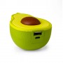 Celly Avacado batteria portatile Ioni di Litio 2600 mAh Marrone, Verde, Giallo (PBAVOCADO2600GN)