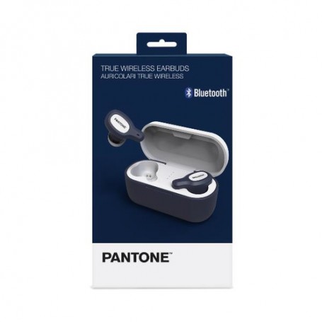 Pantone PT-TWS001 Auricolare Wireless In-ear Musica e Chiamate USB tipo-C  Bluetooth Blu (PT-