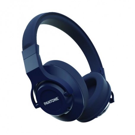 Pantone PT-WH005 Auricolare Con cavo e senza cavo A Padiglione Musica e Chiamate Bluetooth Blu (PT-WH005N1)