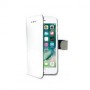 Celly Wally custodia per cellulare 11,9 cm (4.7") Custodia a libro Bianco (WALLY800WH)