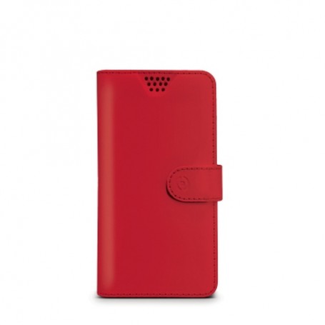 Celly WALLYUNIMRD custodia per cellulare 10,2 cm (4") Custodia a borsellino Rosso (WALLYUNIMRD)