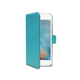 Celly Wally custodia per cellulare 11,9 cm (4.7") Custodia a libro Turchese (WALLY800TF)