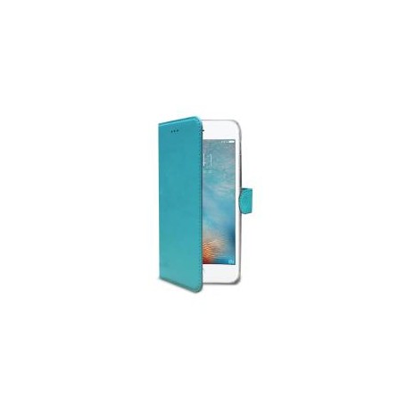 Celly Wally custodia per cellulare 11,9 cm (4.7") Custodia a libro Turchese (WALLY800TF)