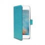 Celly Wally custodia per cellulare 11,9 cm (4.7") Custodia a libro Turchese (WALLY800TF)