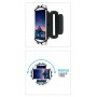 Mobilis ARM BAND 4-6IN . custodia per cellulare 15,2 cm (6") Fascia da braccio Nero (030003)