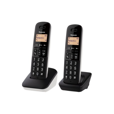 Panasonic KX-TGB612JT Telefono DECT Identificatore di chiamata Nero, Bianco (KX-TGB612JTW)