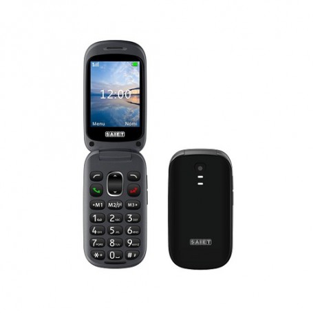 Saiet FOCUS 7,11 cm (2.8") 100 g Nero Telefono cellulare basico (13500999)