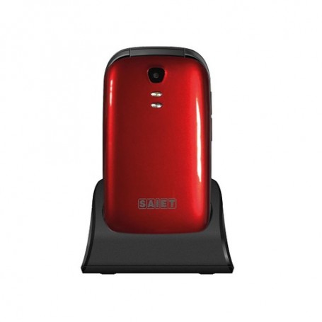 Saiet FOCUS 7,11 cm (2.8") 100 g Nero, Rosso Telefono cellulare basico (13501000)