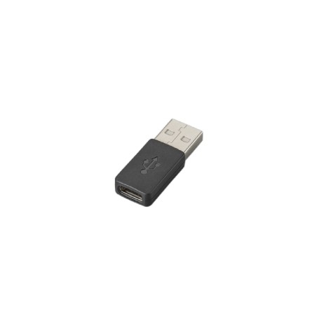 POLY 209506-01 adattatore per inversione del genere dei cavi USB-C USB-A Nero (209506-01)