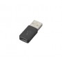 POLY 209506-01 adattatore per inversione del genere dei cavi USB-C USB-A Nero (209506-01)