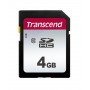 Transcend SDHC 300S 4GB NAND Classe 10 (TS4GSDC300S)