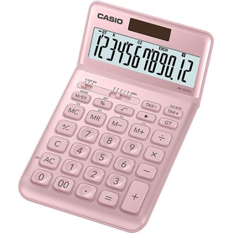 Casio JW-200SC-PK calcolatrice Desktop Calcolatrice di base Rosa (JW-200SC-PK)