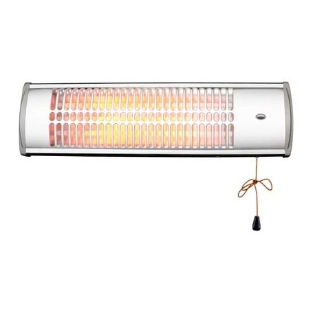 Qlima EBH112 stufetta elettrica Interno e esterno Grigio Riscaldatore di ambienti elettrico alogeno (EBH112)