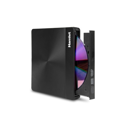 Hamlet XDVDSLIM3AC lettore di disco ottico DVD±RW Nero (XDVDSLIM3AC)