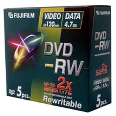 Fujifilm DVD-RW jewelcase 2x 5 pack 4,7 GB 5 pz (45767)