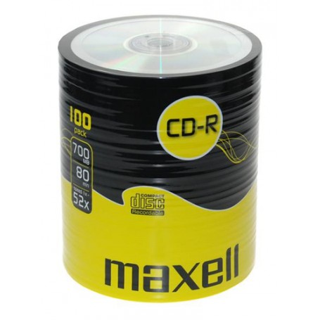 Maxell CD-R 80XL 52x 100 Pack 700 MB 100 pz (624037)