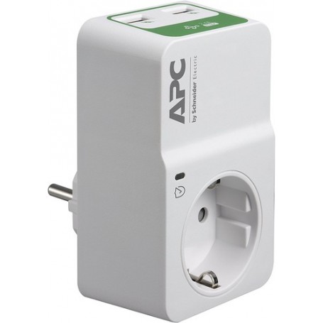 APC PM1WU2-GR protezione da sovraccarico Bianco 1 presa(e) AC 230 V (PM1WU2-GR)