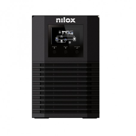 Nilox UPS PREMIUM ONLINE PRO 1500 VA Doppia conversione (online) 1,5 kVA 1050 W 1 presa(e) AC (NXGCOLED152X9V2)