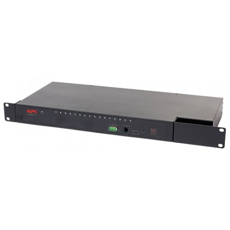 APC KVM0116A switch per keyboard-video-mouse (kvm) Montaggio rack Nero (KVM0116A)