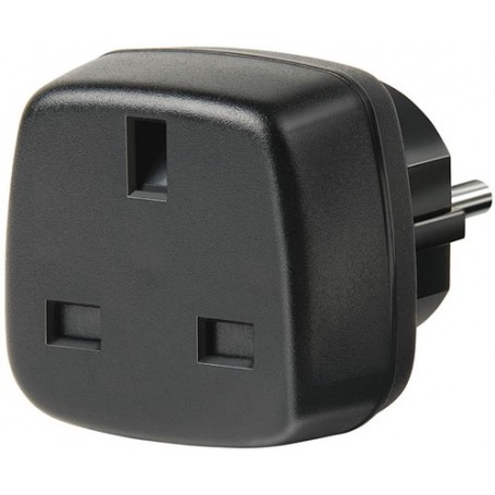 Brennenstuhl Travel Adapter GB/earthed adattatore e invertitore Nero (1508530)