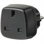 Brennenstuhl Travel Adapter GB/earthed adattatore e invertitore Nero (1508530)