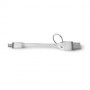 Celly USBTYPECKEYWH cavo USB 0,12 m USB 2.0 USB A USB C Bianco (USBTYPECKEYWH)