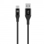 Celly USBTYPECCOLORBK cavo USB 1 m USB 2.0 USB A USB C Nero (USBTYPECCOLORBK)
