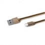 Celly USBMICROSNAKEGD cavo USB USB 2.0 USB A Micro-USB A Oro (USBMICROSNAKEGD)