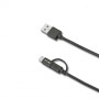 Celly USBCMICRO cavo USB USB A USB C/Micro-USB B Nero (USBCMICRO)