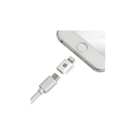 Celly ADLIGHTWH adattatore per inversione del genere dei cavi Lightning Bianco (ADLIGHTWH)