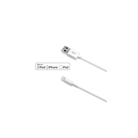 Celly USBLIGHT cavo Lightning Bianco (USBLIGHT)