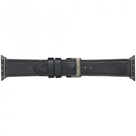 dbramante1928 Copenhagen Band Nero, Grigio Pelle (AW44BLSG1033)