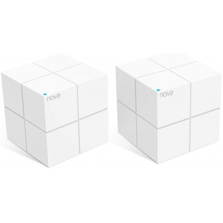 Tenda Nova MW6 router wireless Gigabit Ethernet Dual-band (2.4 GHz/5 GHz) 4G Bianco (NOVAMW6(2-PACK))