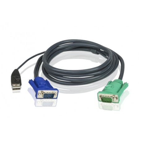 Aten Cavo KVM USB con SPHD 3 in 1 – 3 m (2L-5203U)