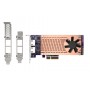 QNAP QM2-2P2G2T scheda di rete e adattatore Interno Ethernet 2500 Mbit/s (QM2-2P2G2T)