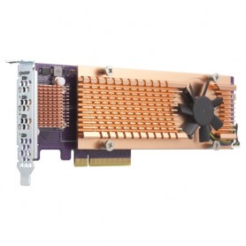 QNAP QM2-4P-384 scheda di interfaccia e adattatore Interno PCIe (QM2-4P-384)